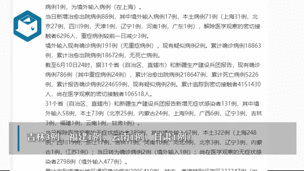 31省市新增12例均为境外输入/31省份新增12例 均境外输入