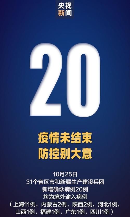 31省份新增无症状感染者25例/31省区市新增本土无症状104例