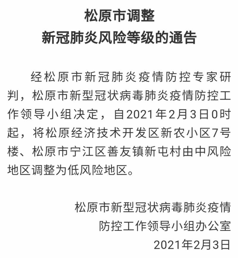 警方通报松原市疫情最新情况_松原疫情最新情况 最新消息