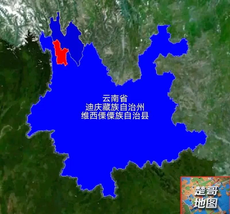 云南迪庆藏族自治州维西傈僳族自治县什么时候可以足不出户/迪庆维西县高清地图