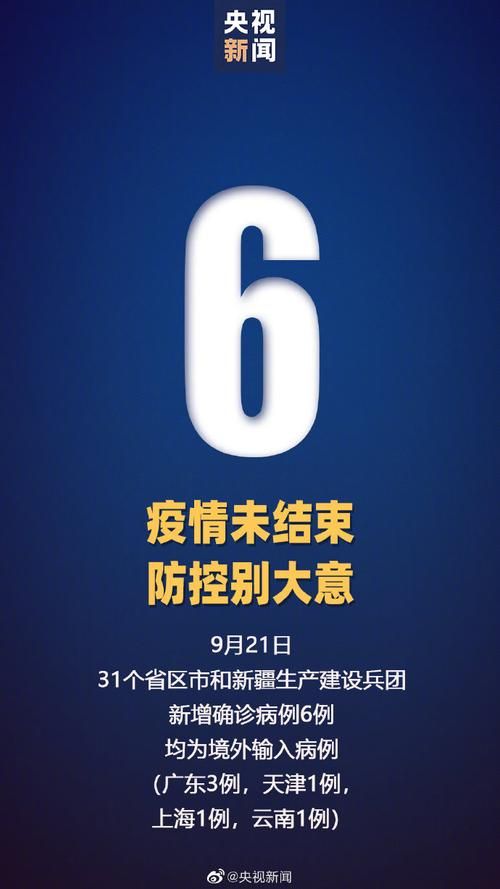 【31省新增确诊21例均为境外输入,31省新增确诊病例境外输入】
