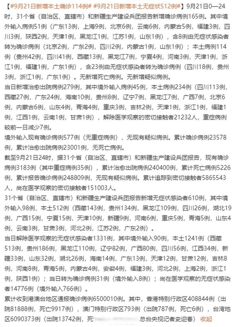 【31省新增9例本土确诊及24例无症状_31省区市新增24例本土确诊】