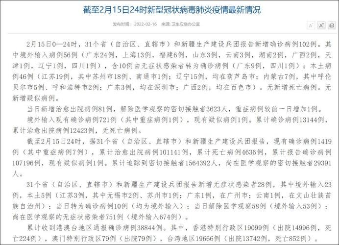 31省份新增8例阳性感染者涉18省市:31省份新增确诊16例本土8例