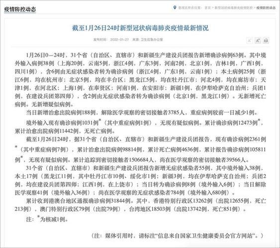 多地新增27例阳性感染者及21例无症状/31省新增本土24例确诊7例无症状