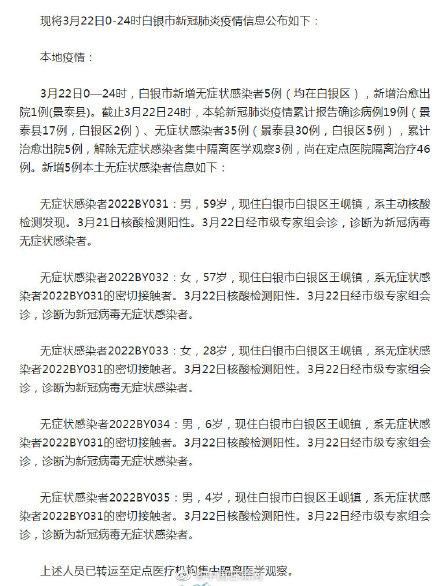 甘肃省白银市今日新增破9:甘肃白银市肺炎最新消息