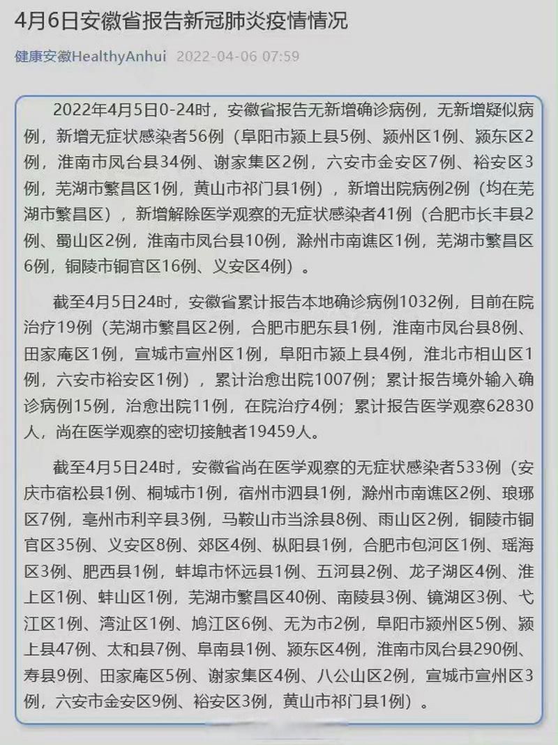 濉溪县累计报告无症状感染者29例/濉溪县新冠病毒肺炎防控最新消息