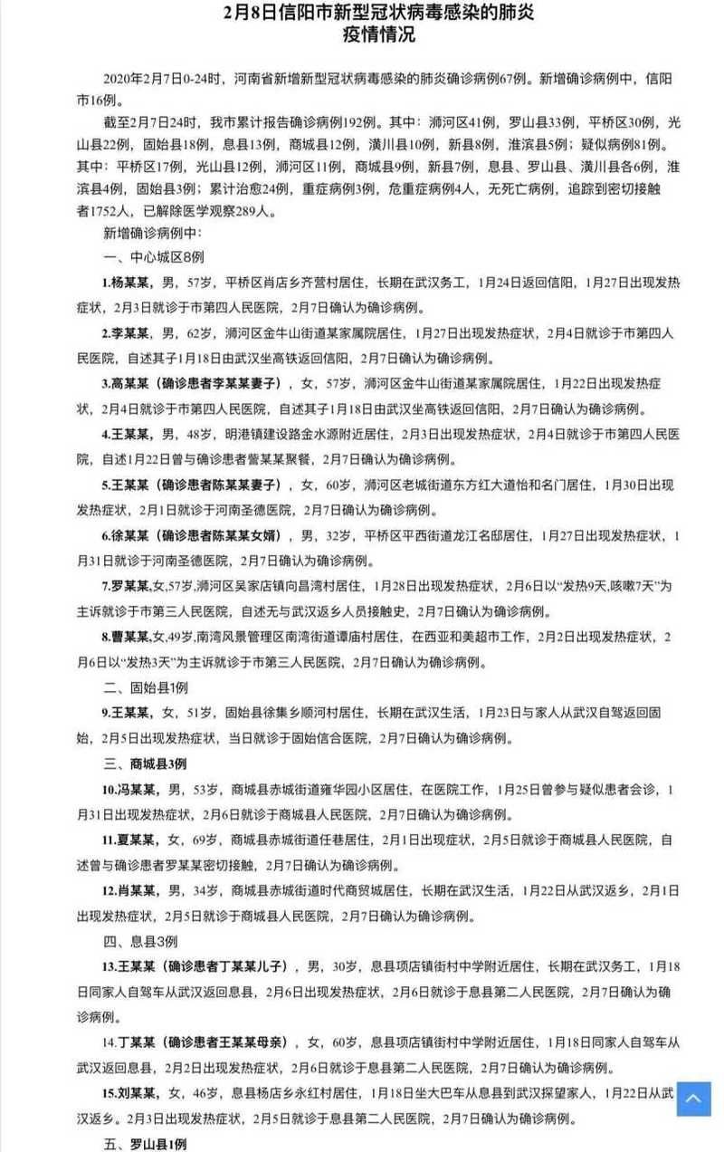河南信阳信阳高新技术产业开发区累计报告核酸阳性1例/河南省信阳市高新区属于哪个县