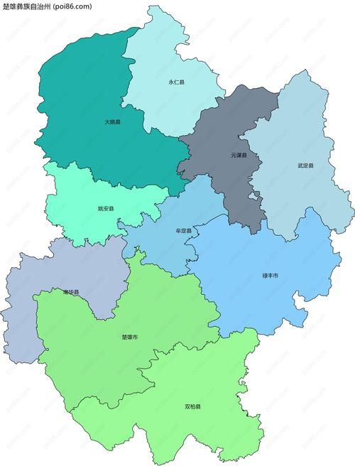 【云南省楚雄彝族自治州武定县累计报告本土确诊30例,楚雄武定地图全图高清版】