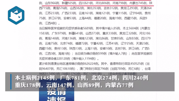31个省份新增20例无症状感染者涉21省_31省份新增1例本土无症状