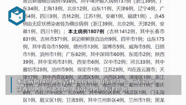 31个省份增12例本土确诊/31个省份新增确诊25例 本土病例9例