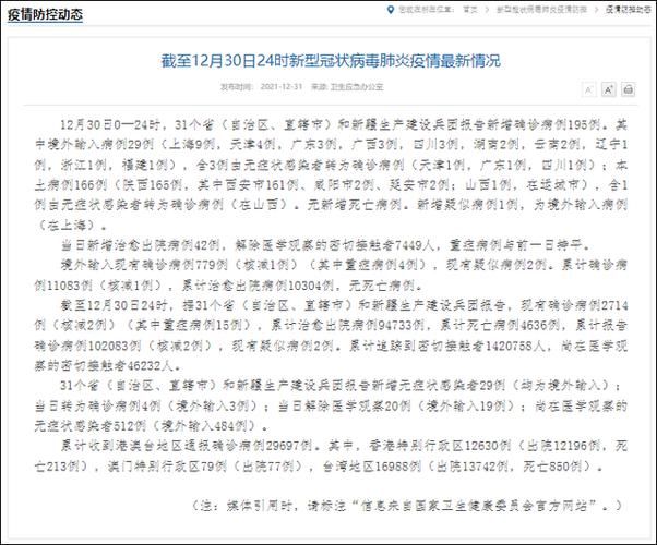 31省市新增本土确诊14例黄陵县1例/黄陵最新消息