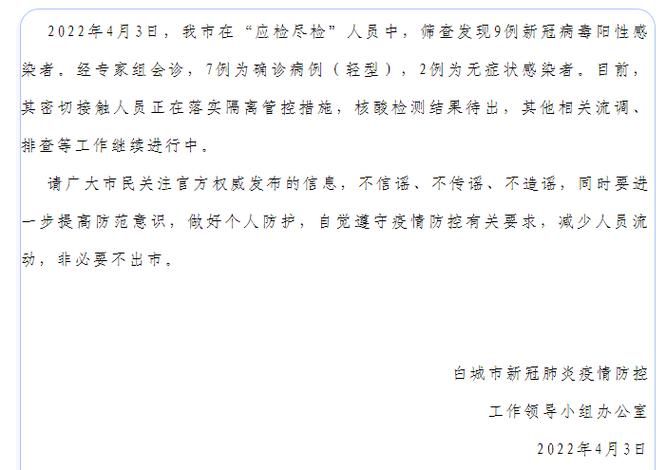 一张图看懂白城市1月29日疫情数据:白城市疫情情况
