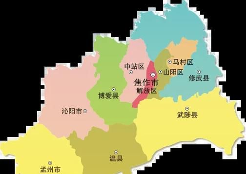 河南焦作博爱县今日新增破7:河南焦作博爱县城地图