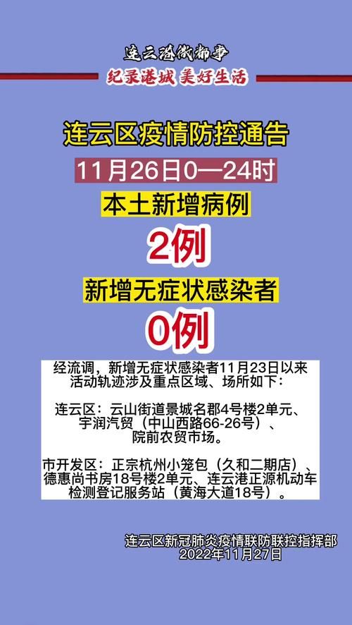 预计4月30日江苏省连云港市连云区二次疫情结束_连云港市的疫情情况